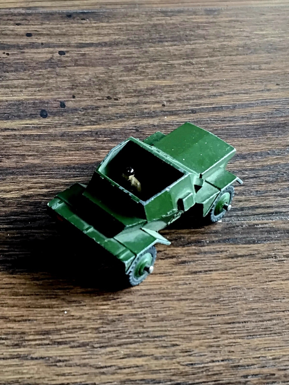 1950's Dinky Scout Car Meccano No 673. Die-cast Metal England